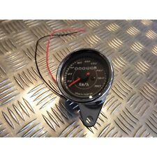 compteur vitesse 180 kms / h universel adaptable chrome meca moto scooter quad