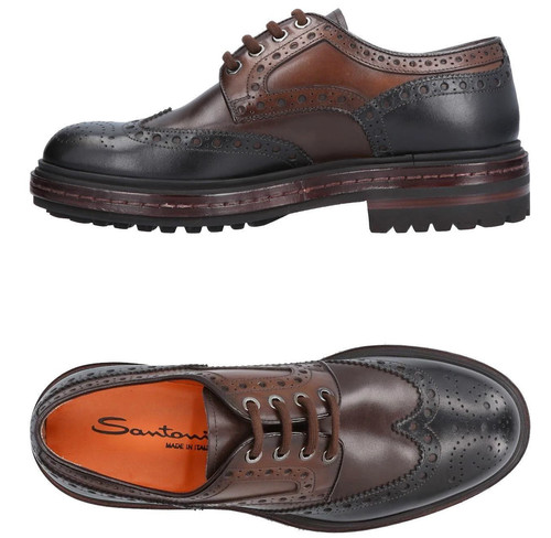 Santoni chaussures cuir à - chaussures, en