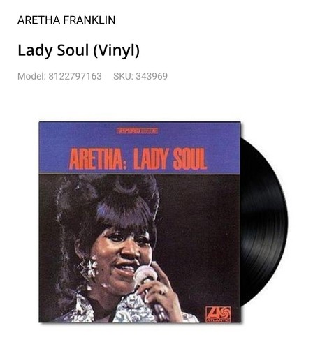 Aretha franklin lady soul - franklin,