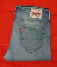 Jean Levi's 506 Droit Stretch Bleu Used W36L34