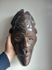 Masque Lega ART AFRICAIN ANCIEN TRIBAL PREMIER PRIMITIF no reserve