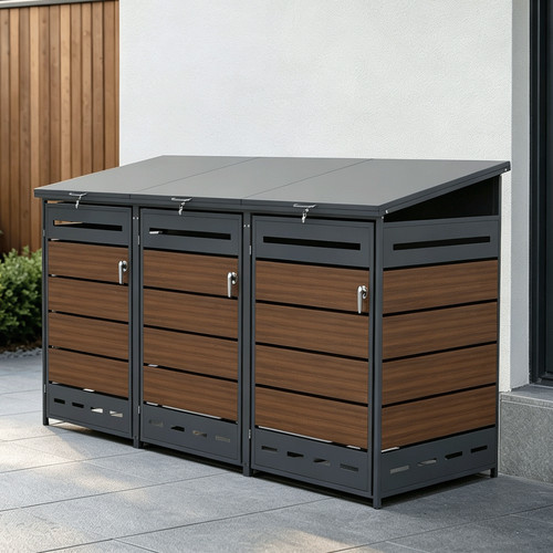 Abri poubelles d17gw3z - abri,