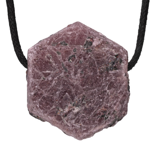 Pendentif rubis brut - en,