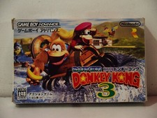 Super Donkey Kong Country 3 Nintendo Game Boy Advance GBA Japan NTSC