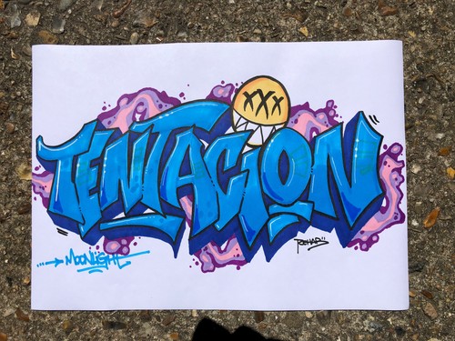 Dessin signé xxx tentacion - xxx,