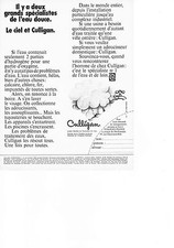 PUBLICITE  1971   CULLIGAN  le spécialiste de l'eau douce
