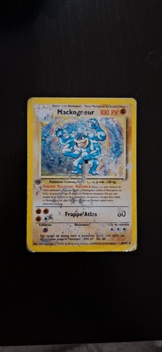 Carte pokemon mackogneur 102 - carte,