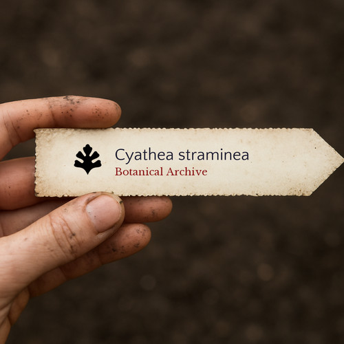 Cyathea straminea seeds tree - cyathea,