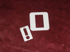 Plaque de finition bakélite et enjoliveur pour appareillage Amboise Legrand 