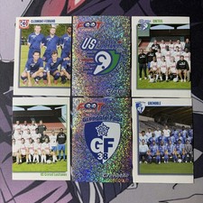 LOT DE 6 STICKERS DIVERS PANINI FOOT 2004 FRANCE FOOTBALL