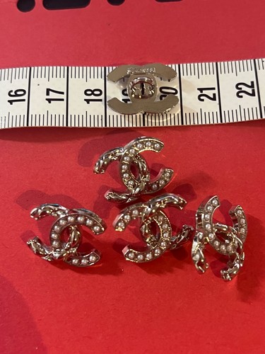 Boutons chanel vintage - boutons,