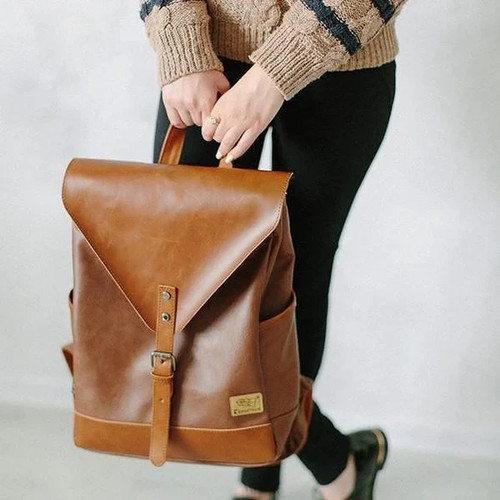 Sac dos cuir vegan - sac,