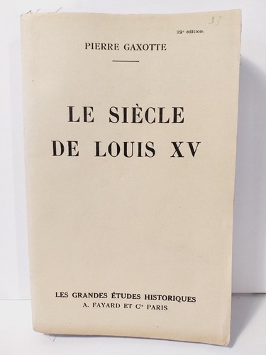Siècle louis - le, |