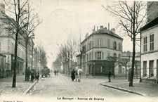 Carte bourget avenue - carte,
