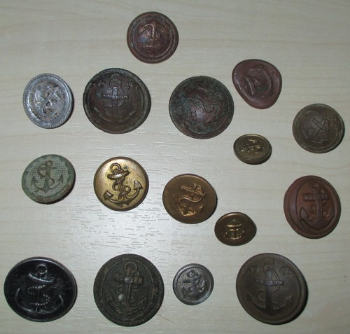 Lot boutons militaire - lot, de