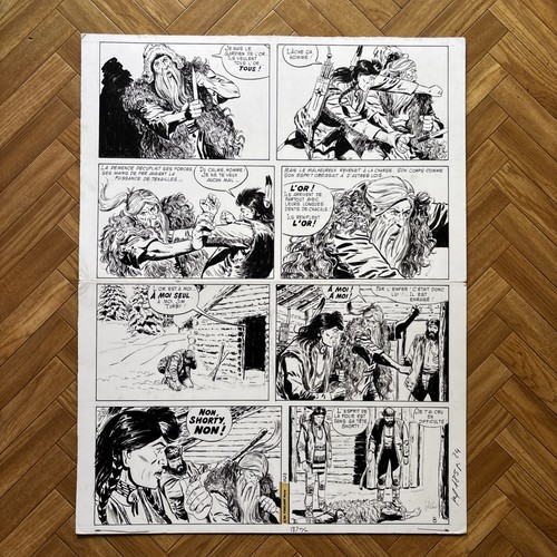 Planche originale kline - originale, de