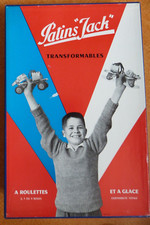 boite ancienne vintage patins