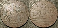 Réunion et Maurice - XX cash 1803 East India Company Madras ! LEC#12