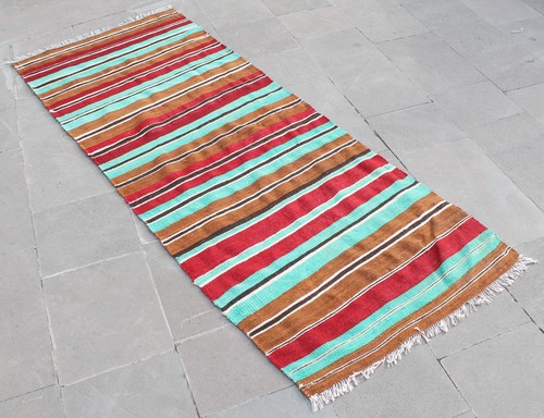 Tapis turc kilim - , 31''x78''