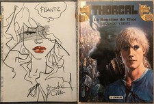 Superbe Dédicace Aaricia par Rosinski Thorgal 31  EO ES 2008