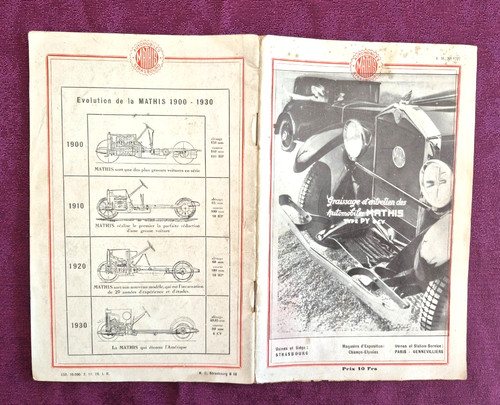 Automobile mathis type 6 - automobile, py