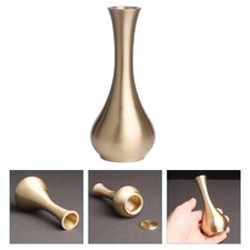  Petites plantes Vase Fleur bouteille exquise vase en laiton arrangement de