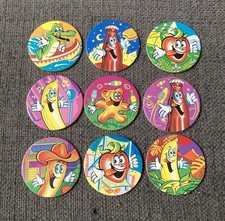 Lot de 9 pogs Pimousse Yoplait