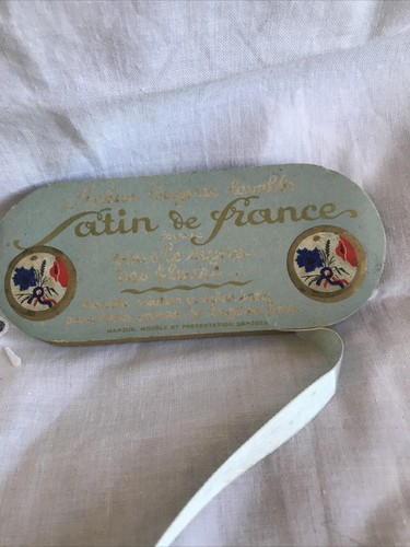 Ruban ancien double face - ancien,