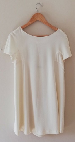 Robe blanche zara avec nœud - blanche,