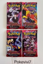 x4 Booster Cartes Pokémon RIVALITES DESTINEES EV10 DRI ARTSET Scellés FR NEUF