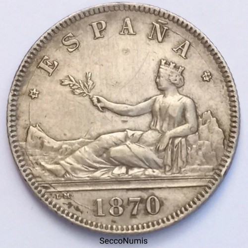 Espagne spain pesetas 1870 - pesetas,