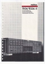 Service Manuel D'Instructions