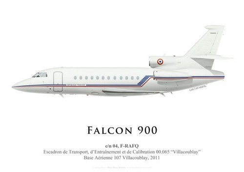 Print falcon 900 - print, 00.065