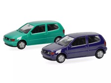 HERPA 2x Volkswagen Polo en