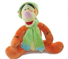 Doudou Peluche Tigrou Bonnet vert echarpe Disney Nicotoy 34 cm 587/0175