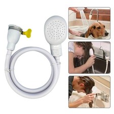Tuyau de fixation de douche pour baignoire pour robinet avec design portable et
