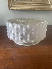 plafonnier vintage en verre