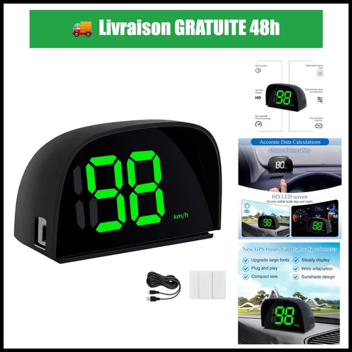 Compteur vitesse gps hud - compteur,