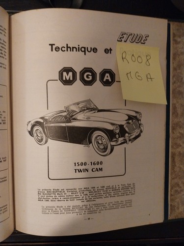 Revue technique 1500 1600 - revue, a