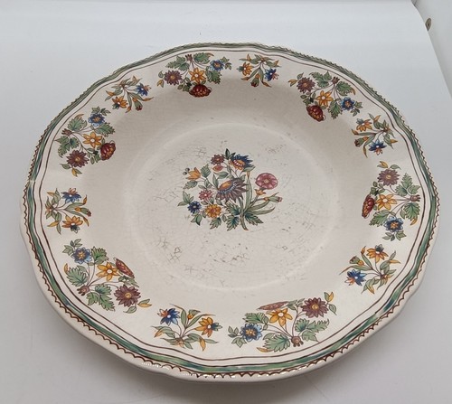 Assiette creuse faïence gien - assiette,