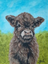Peinture originale vache art