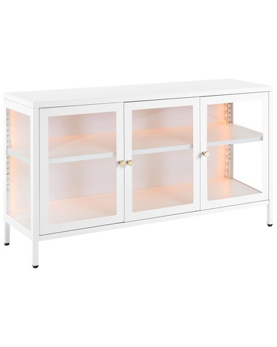 Commode led moderne acier - led,