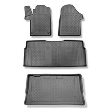 Jeu de tapis de coffre et