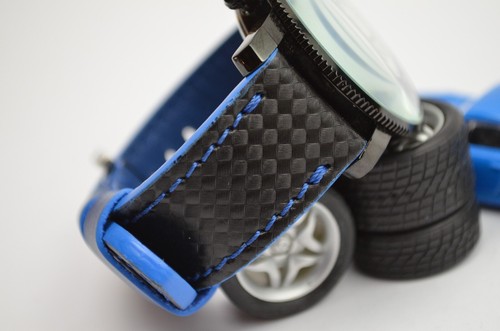 Watch strap black blue - strap,