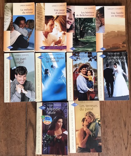 Lot livres - 10, (12