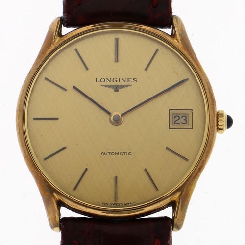 Longines round hands date - 2,