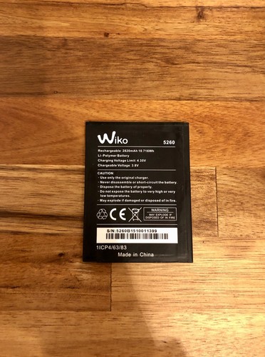 Batterie wiko 5260 - original, pr