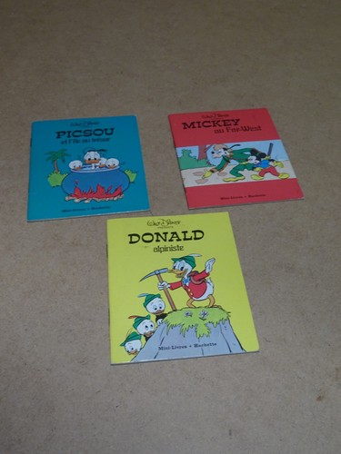 Lot minis livres walt - de,