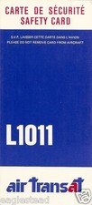 Safety Card - Air Transat -