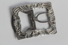 Boucle de ceinture argent